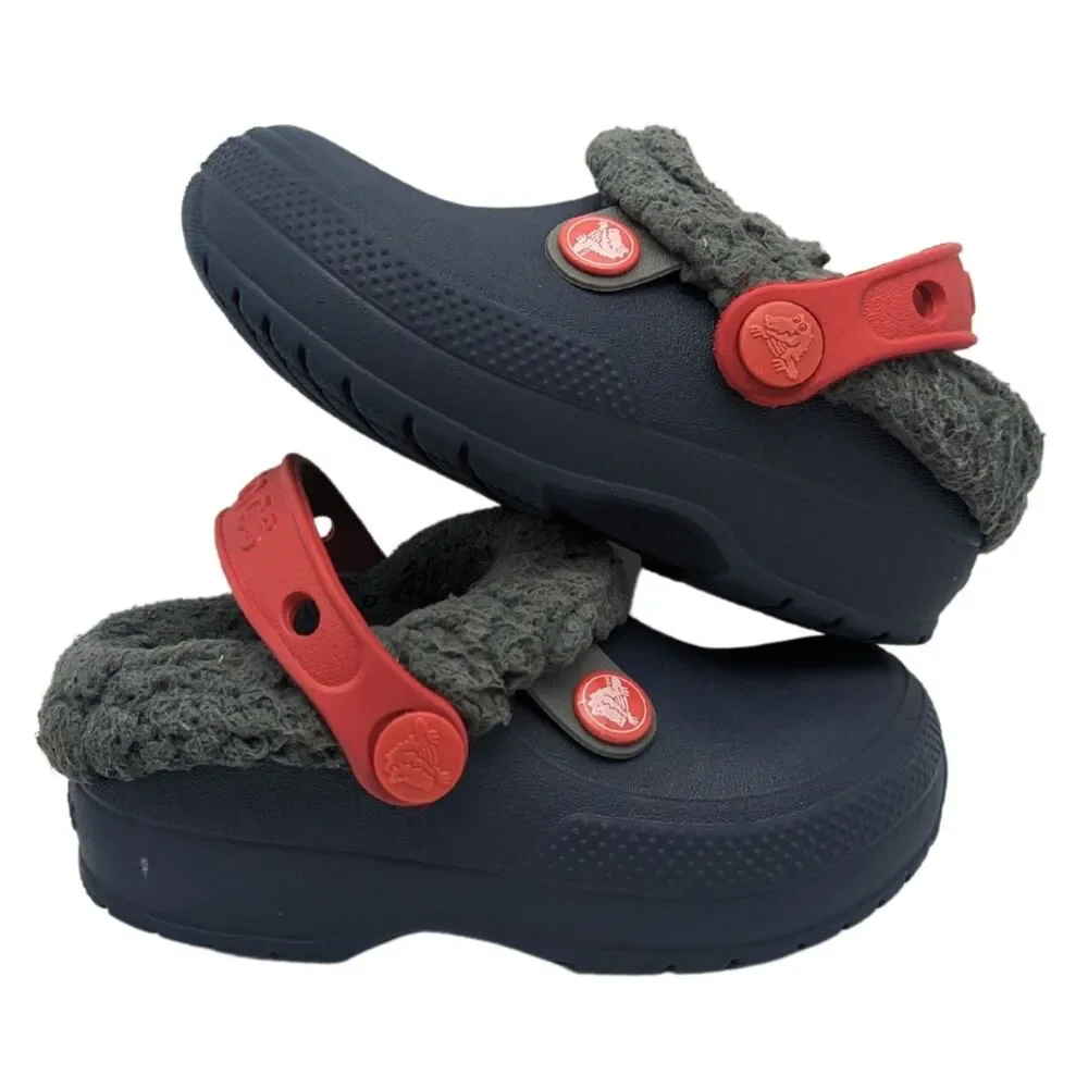 Crocs Blitizen III Lined Clogs Size Toddler 8
